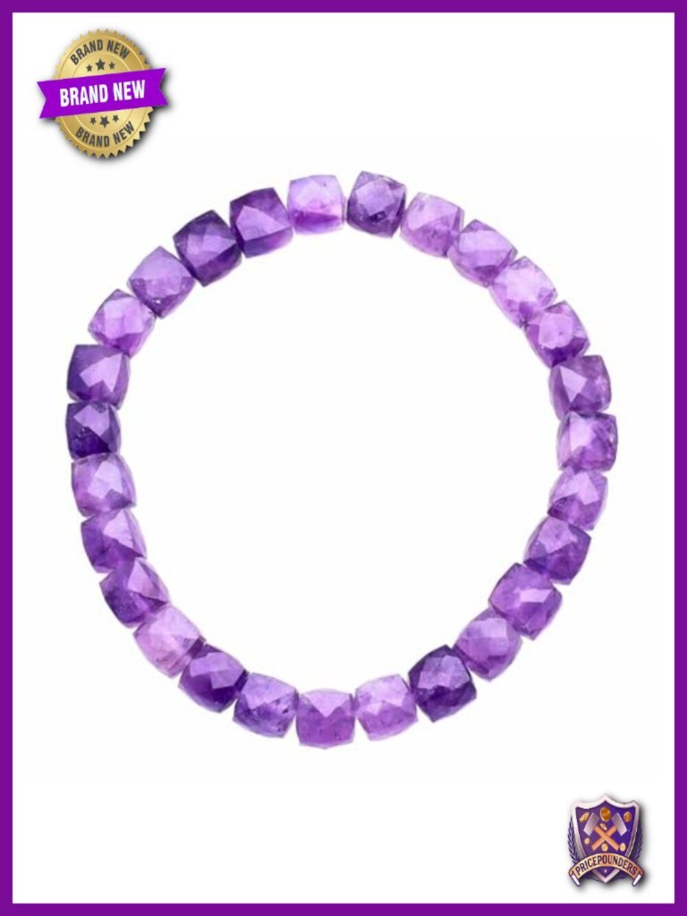 Handmade Crystal Stretch Bracelet Healing Stone Boho Beaded Jewelry